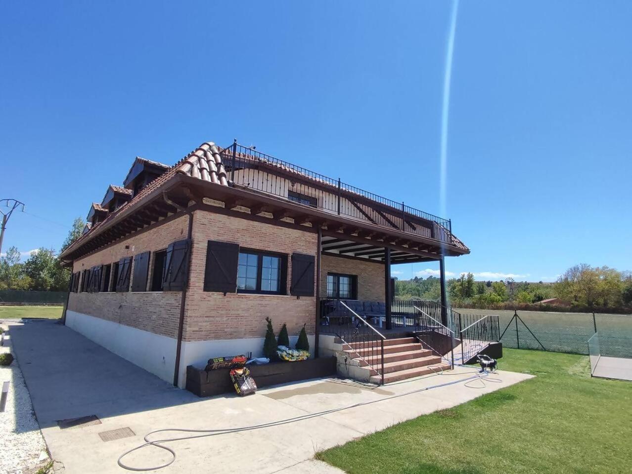Casa Rural Camino Blanco Burgo Exterior foto